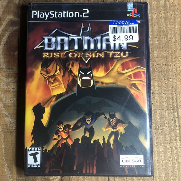 Batman: Rise of Sin Tzu PlayStation 2 PS2  Authentic - Picture 1 of 3